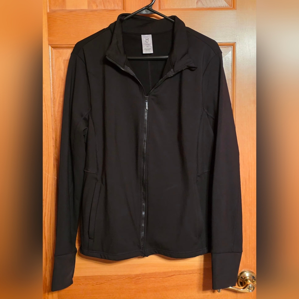 Members Mark Black Full-Zip Performance Jacket - image 1